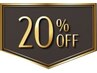 ★★メニューより20％OFF★★　学割U24特典！