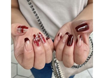 ボルドー10本アート♪