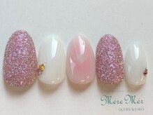 パラジェル認定サロン メールメール 池袋店(MereMer)/ハートチークネイル