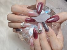 エンジェルガーデンネイル 池袋店(Angelgarden nail)/チップ長さ出しネイル 