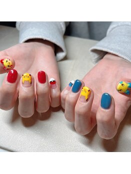 ピカチュウネイル/キャラクター