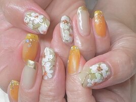 サンプルデザインアートネイル