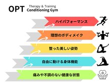 オプトコンディショニングジム(OPT Conditioning Gym)の雰囲気（1人1人に合わせて、それぞれの理想へ向かうオリジナルセッション）