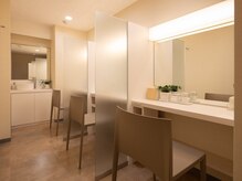 コアチューン 立川店(Coretune)の雰囲気（施術後も清潔感のある化粧直しブースをご用意しております。）
