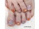 ラブネイル(LOVE NAIL)の写真/【持ち込みデザインOK★ケア付】フットネイル¥5980～☆いつでも魅せられる足元に…♪【豊川市/八幡駅】