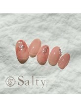 ネイルアンドアイラッシュサロン ソルティ 寺田町(salty)/６月マンスリーデザイン(2)