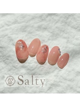 ネイルアンドアイラッシュサロン ソルティ 寺田町(salty)/6月マンスリーデザイン(2)
