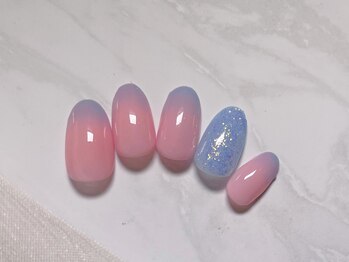 ルームヘアネイル 曙橋店(Room hair nail)/ユメカワグラデネイル