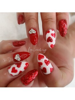 レア(Lea)/バレンタインネイル☆