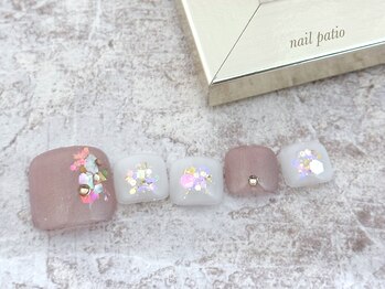 ネイルパティオ 浦和店(nail patio)/FOOT 9,980yenコース