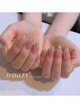 ダリア 西大寺本店(DAHLIA)/ラメネイル♪