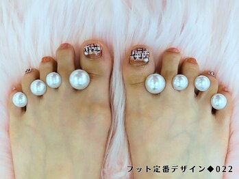 はあとねいる 高松瓦町店/フット定番デザイン022◆4,400円