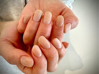 ヌル ネイル 堀江(NURU NAIL HORIE)/シンプルマグネットネイル☆