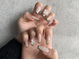 スキニーフレンチネイル