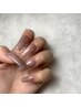 ≪次世代ジェルチップを使用した長さだし≫ ワンカラー
