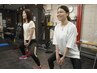 【ペアで楽しく】パーソナルトレーニング60分【6回券】(食事栄養サポート付)