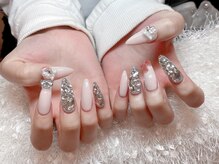 レアネイル 新宿(le'a nail)/埋めつくしデザイン