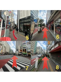 ベルネイル 池袋(Belle Nail)/道案内のアクセスの説明