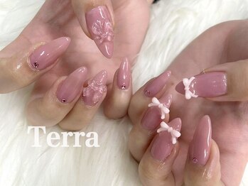 ネイルサロン テラブルー 渋谷店(Terra Blue)の写真/【初回オフ無料☆】パラジェル導入!フィルイン対応可★+¥550で変更◎サンプル1万点以上ご用意♪渋谷駅30秒