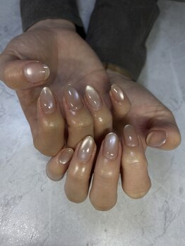 アイネイル 高幡不動(Ai Nail)の写真/マグネット・フラッシュネイルが人気
