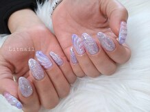 リットネイル(Lit nail)/Half