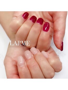 ラルム ネイル サロン(LARME NAIL SALON)/シンプルコース／ワンカラー