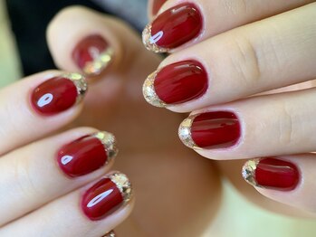 ネイルアート エクリ(Nail Art:Ecrit)/ガラスフレンチ