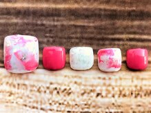 ラ クレア 津田沼店/フット：定額アート￥7000