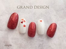グランドデザイン 大垣店(GRAND DESIGN)/ハートネイル