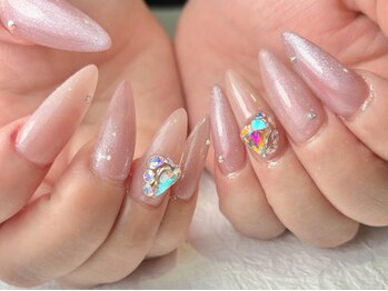 ヌーネイル(N.U nail)の写真/[爪の状態を見極め施術]シンプル×高度な技術であなたのお爪にジャストフィット♪1層残しフェルイン対応◎