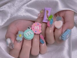 長さだし“キャンディーネイル”