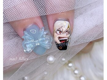 アリーズ(Allies)/Jr 痛ネイル リボン