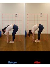 ヨモギ(YOMOGI)/ before/after【ピラティス】