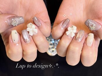 リップトゥネイル(Lup to Nail)/【定額】お爪が短くても超可愛い