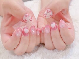 ＃さくらんぼネイル