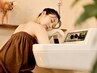 【首肩・眼精疲労に】温浴＋デコルテ＆ヘッドスパ　50分