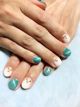 ホーリーオリーブ(Holly olive)/アクアブルーキャッツアイ★