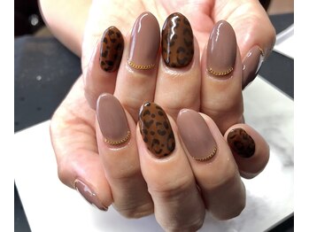 リエル(Riel)/シースルーレオパード☆新規6980