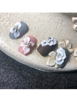 スウィートネイルズ(Sweet Nails)/アクセサリーフラワー ￥1000