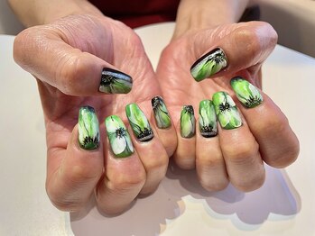 ブルームス(blooms)/ニュアンスフラワーネイル