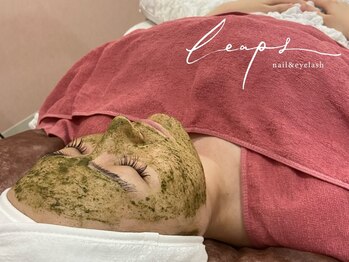 リープス ネイルアンドアイラッシュ(leaps)の写真/【CHRISTINAハーブピーリング】ニキビケア、くすみ改善にオススメ◎ツヤ陶器肌へ♪