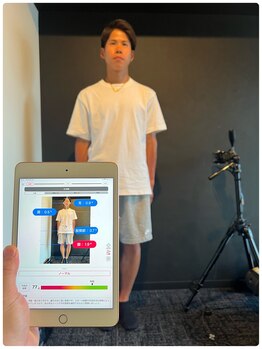 メディカルジャパン 吉祥寺/AIを搭載した姿勢分析