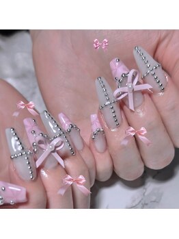 ルーミー アンド コー(Roomy&co.)/リボンネイル