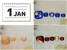 アンドエム(&M.)/FOOT☆シンプルアート定額☆