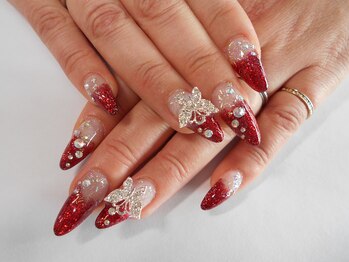 ネイルサロン グレイス(Grace)/【定額】10本アート付きスカルプ