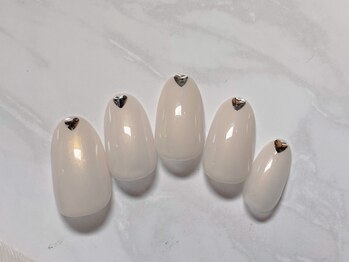 ルームヘアネイル 曙橋店(Room hair nail)/シンプルハートネイル