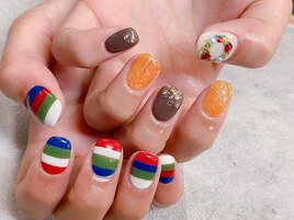 クリスマスネイル