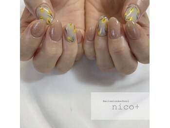 ニコ(nico+)/お花デザイン