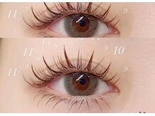 エイチ(H)/パーマ＋ブラウンフラット＋束感