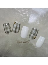 ヒポ ネイル(Hippo Nail)/チェックネイル